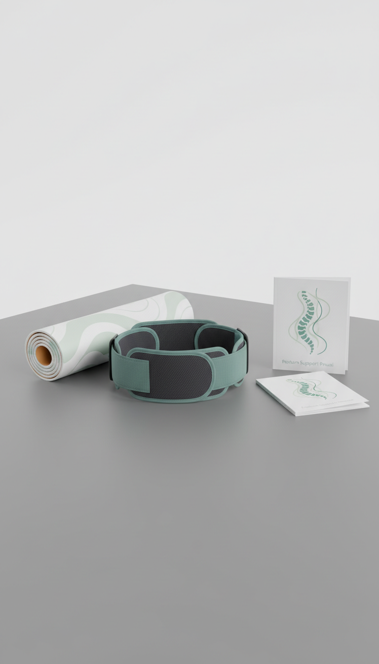 Pack soporte postural con banda correctora